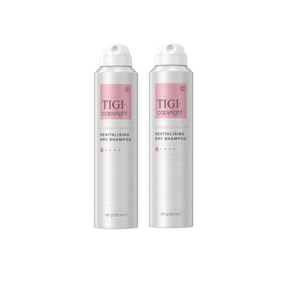 2 Pack TIGI Copyright Revitalizing Dry Shampoo 5.2 oz 250 ml - 2 Pack